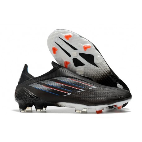 adidas X Speedflow+ FG Fotbollsskor Herr Edge of Darkness - Svart Vit