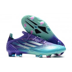 Fotbollsskor adidas X Speedflow.1 FG Champions Code - Lila Silver Turkos