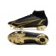 Nike Mercurial Superfly VIII Elite DF FG Svart Guld