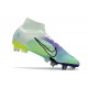 Nike Mercurial Superfly 8 Elite SG-Pro AC Dream Speed 5 - Grön Neon Lila