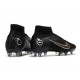 Nike Mercurial Superfly 8 Elite SG-Pro AC Shadow - Svart Guld Silver