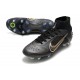 Nike Mercurial Superfly 8 Elite SG-Pro AC Shadow - Svart Guld Silver