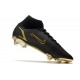 Nike Mercurial Superfly VIII Elite DF FG Svart Guld