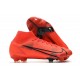 Nike Mercurial Superfly VIII Elite DF FG Röd Svart