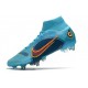 Nike Mercurial Superfly 8 Elite SG-Pro AC Blueprint - Blå Orange Blå