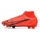 Nike Mercurial Superfly VIII Elite DF FG Röd Svart