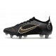 Fotbollsskor för Män Nike Mercurial Vapor 14 Elite SG Shadow - Svart Guld Silver