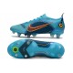 Fotbollsskor för Män Nike Mercurial Vapor 14 Elite SG Blueprint - Blå Orange Blå