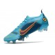 Fotbollsskor för Män Nike Mercurial Vapor 14 Elite SG Blueprint - Blå Orange Blå