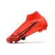 Nike Mercurial Superfly VIII Elite DF FG Röd Svart