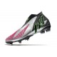 adidas Predator Edge + FG Silver Svart Rosa