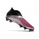 adidas Predator Edge + FG Silver Svart Rosa