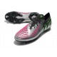 adidas Predator Edge.1 Low FG Herrar Silver Svart Rosa