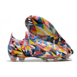 adidas Predator Edge.1 Low FG Geometric - Blå Gul Röd LIMITED EDITION