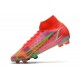 Nike Mercurial Superfly 8 Elite FG fotbollsskor Spectrum - Röd Silver