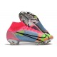 Nike Mercurial Superfly VIII Elite DF FG Rosa Blå Grön