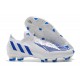 adidas Predator Edge.1 Low FG Herrar Diamond Edge - Vit Blå