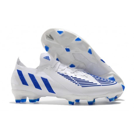 adidas Predator Edge.1 Low FG Herrar Diamond Edge - Vit Blå