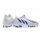 adidas Predator Edge.1 Low FG Herrar Diamond Edge - Vit Blå