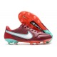 Nike Fotbollsskor Tiempo Legend IX Elite FG Blueprint - Bordeaux Vit Rosa