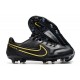 Nike Fotbollsskor Tiempo Legend IX Elite FG Svart Guld