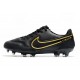 Nike Fotbollsskor Tiempo Legend IX Elite FG Svart Guld