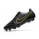 Nike Fotbollsskor Tiempo Legend IX Elite FG Svart Guld