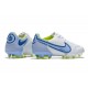 Nike Fotbollsskor Tiempo Legend IX Elite FG Vit Blå