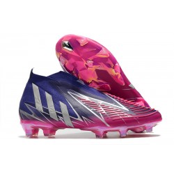 adidas Predator Edge + FG Champions Code - Lila Silver Rosa