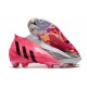 adidas Predator Edge + FG Unite Football - Rosa Svart Vit