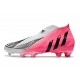 adidas Predator Edge + FG Unite Football - Rosa Svart Vit