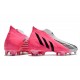 adidas Predator Edge + FG Unite Football - Rosa Svart Vit