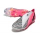 adidas Predator Edge + FG Unite Football - Rosa Svart Vit