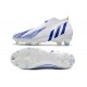 adidas Predator Edge + FG Diamond Edge - Vit Blå