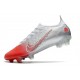 Nike 2022 Mercurial Vapor XIV Elite FG Leroy Sané Silver Röd