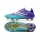 adidas X Speedflow+ FG Fotbollsskor Champions Code -Lila Silver Turkos