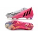 adidas Predator Edge.1 FG Fotbollsskor för Män Unite Football - Rosa Svart Vit LIMITED EDITION