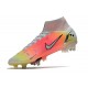 Nike Mercurial Superfly 8 Elite SG-Pro AC Vit Röd Silver