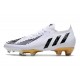 adidas Predator Edge.1 Low FG Herrar Vit Svart Guld