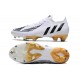 adidas Predator Edge.1 Low FG Herrar Vit Svart Guld