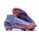 Fotbollsskor Nike Mercurial Superfly 8 Elite AG KM Flames - Lila Silver