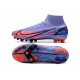 Fotbollsskor Nike Mercurial Superfly 8 Elite AG KM Flames - Lila Silver