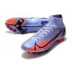 Fotbollsskor Nike Mercurial Superfly 8 Elite AG KM Flames - Lila Silver