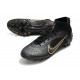 Nike Mercurial Superfly 8 Elite AG Shadow - Svart Guld Silver