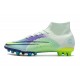 Fotbollsskor Nike Mercurial Superfly 8 Elite AG Dream Speed 5 - Grön Neon Lila