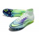 Fotbollsskor Nike Mercurial Superfly 8 Elite AG Dream Speed 5 - Grön Neon Lila