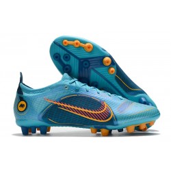 Nike Mercurial Vapor 14 Elite AG Herr Blueprint - Blå Orange Blå