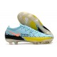 Fotbollsskor Nike Phantom GT2 Elite FG Lucent - Turkos Svart Gul