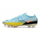 Fotbollsskor Nike Phantom GT2 Elite FG Lucent - Turkos Svart Gul