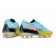 Fotbollsskor Nike Phantom GT2 Elite FG Lucent - Turkos Svart Gul